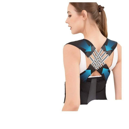 Breathable invisible Back Correction Band posture corrector with adjustable straps in various sizes and colors