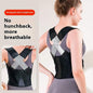 Breathable invisible back correction band posture corrector with adjustable straps
