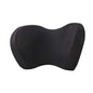 Black and blue memory foam headrest car ice silk pillow with neck protection