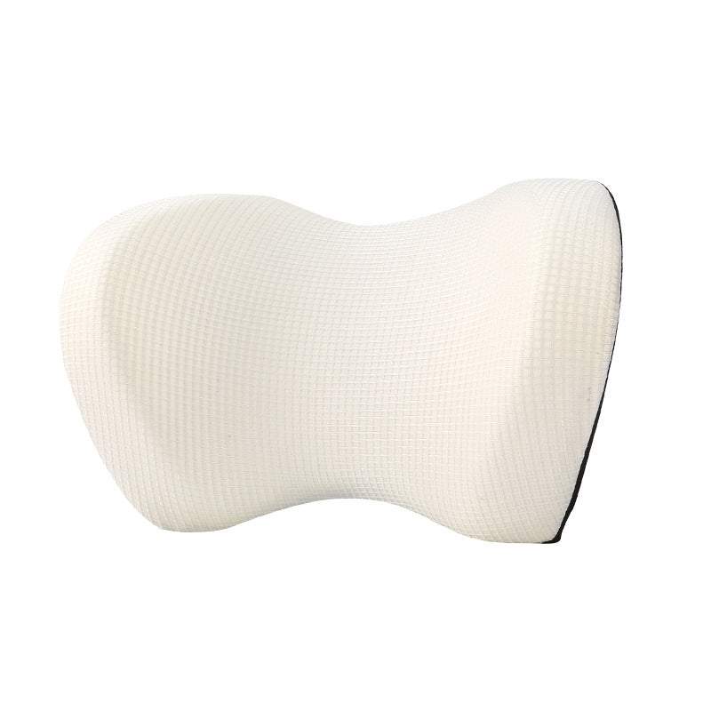Black and blue memory foam headrest car ice silk pillow with neck protection